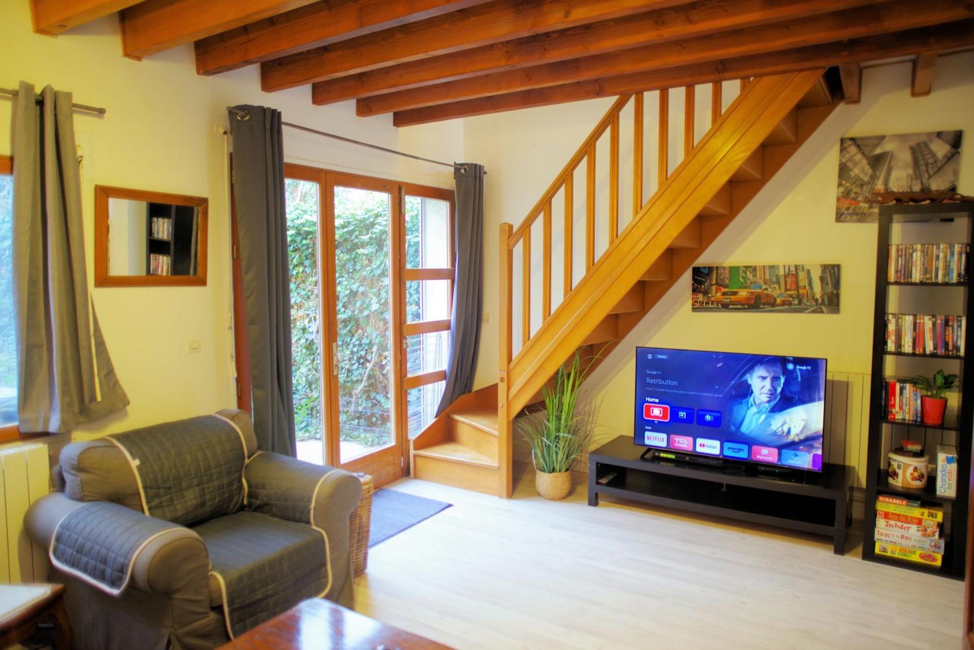 Maison De Charme Avec Jardin A 10Mn De Paris نانتير المظهر الخارجي الصورة