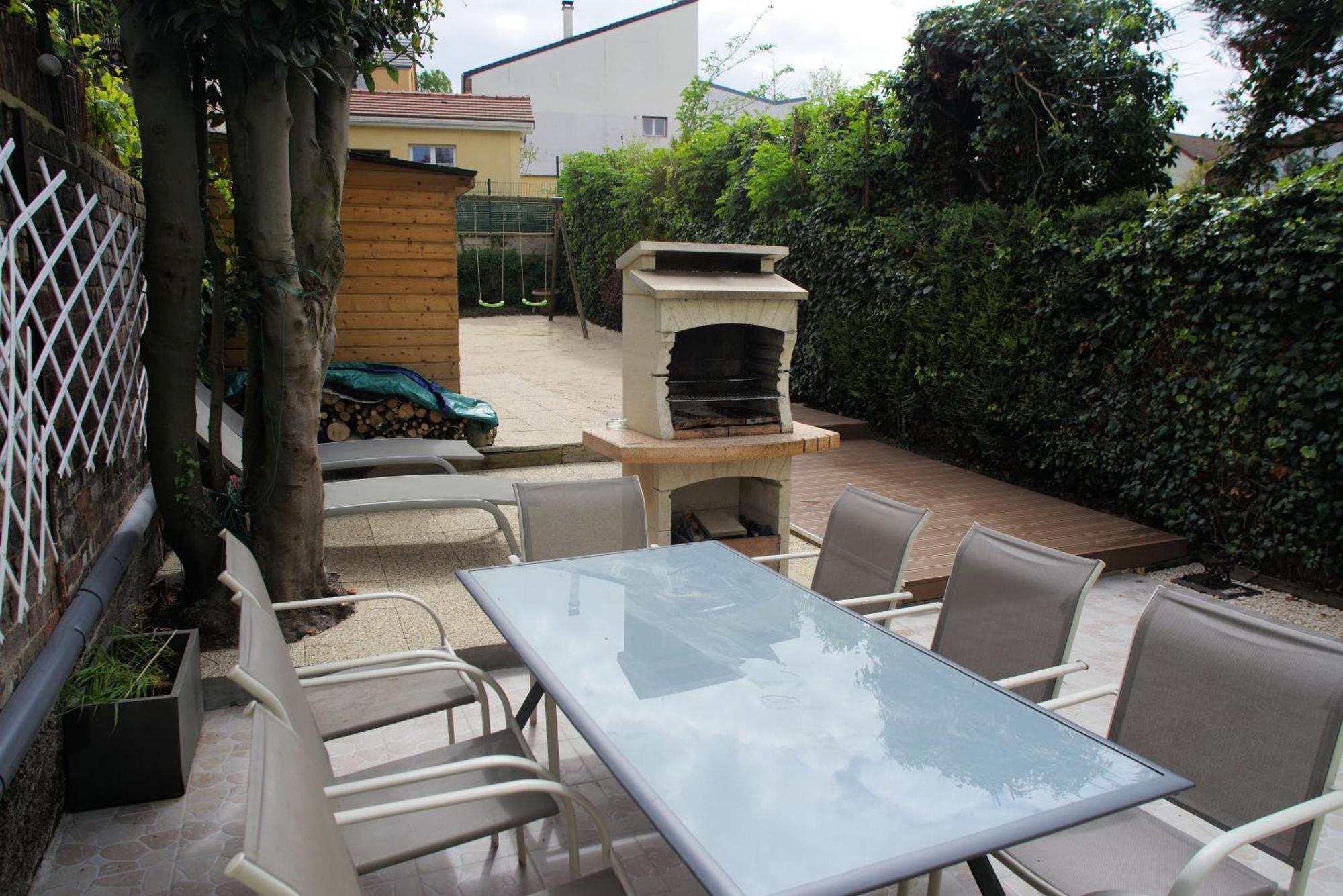 Maison De Charme Avec Jardin A 10Mn De Paris نانتير المظهر الخارجي الصورة